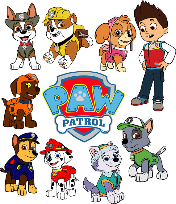 free paw patrol svg designs